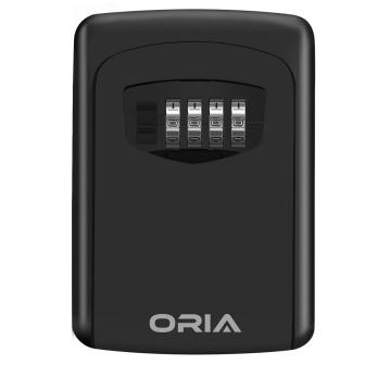 

ORIA 4 Digit Combination Durable Key Storage Lock Box Wall Mounted Safety Key Lock Box Large Storage Capacity чорний