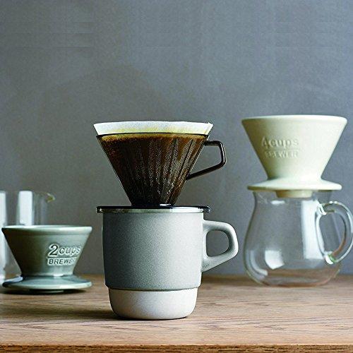 KINTO SCS Tazza Impilabile 320ml Arancione Caffè Adatta a Microonde/Lavastoviglie Tazza da Caffè 27658