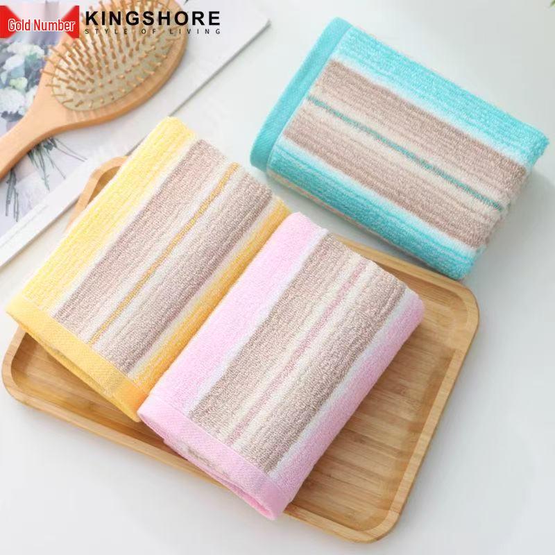 Gold Brand Genuine Cotton Towel - Soft, Absorbent & Quick-Drying for Adult Home Use (Model GA1085)