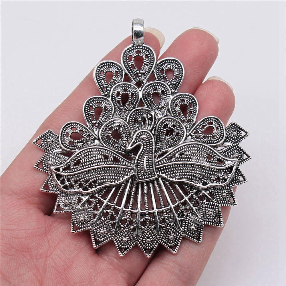 Adler Pfauen Phönixe Flamingos Exotische Vögel Anhänger Antik Bronze Zinklegierung Schmuckherstellung Zubehör Partner Stil