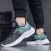 Herren-Freizeitsportschuhe in Übergröße Mode Dicke Sohle Fliegendes Mesh Atmungsaktive Herrenschuhe Leichte Laufschuhe Herren-Sneaker