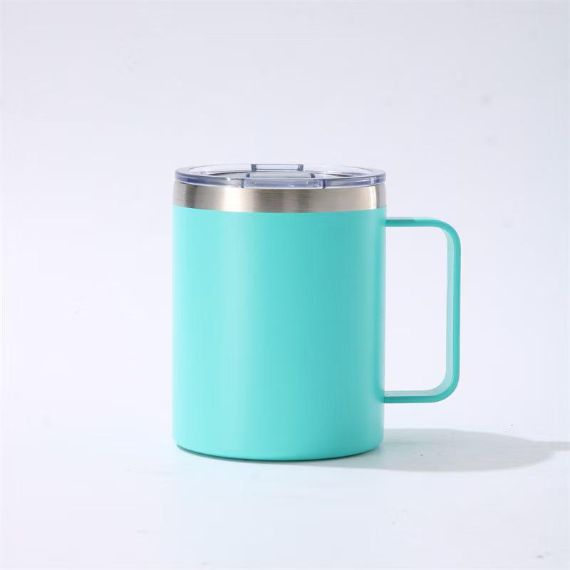 12oz/24oz Double Wall Vacuum Insulated Stainless Steel Mug with Lid
