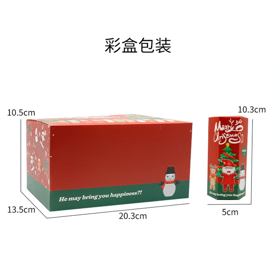 New S Angel Christmas Party Series Blind Box Snowman Doll Santa Claus Mystery Box Birthday Christmas Gift Surprise Toy