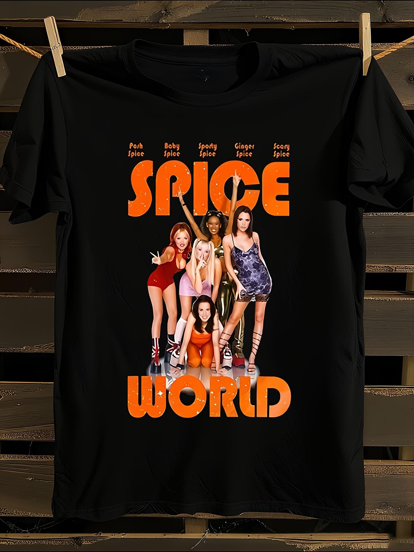 Spice Inspired Retro 90s Music Tshirt XL