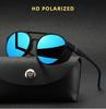 Nuovi Occhiali da Guida Occhiali da Sole Polarizzati Uomo Donna Montatura Rotonda Occhiali da Sole per Esterno Pesca Occhiali da Ciclismo Protezione UV