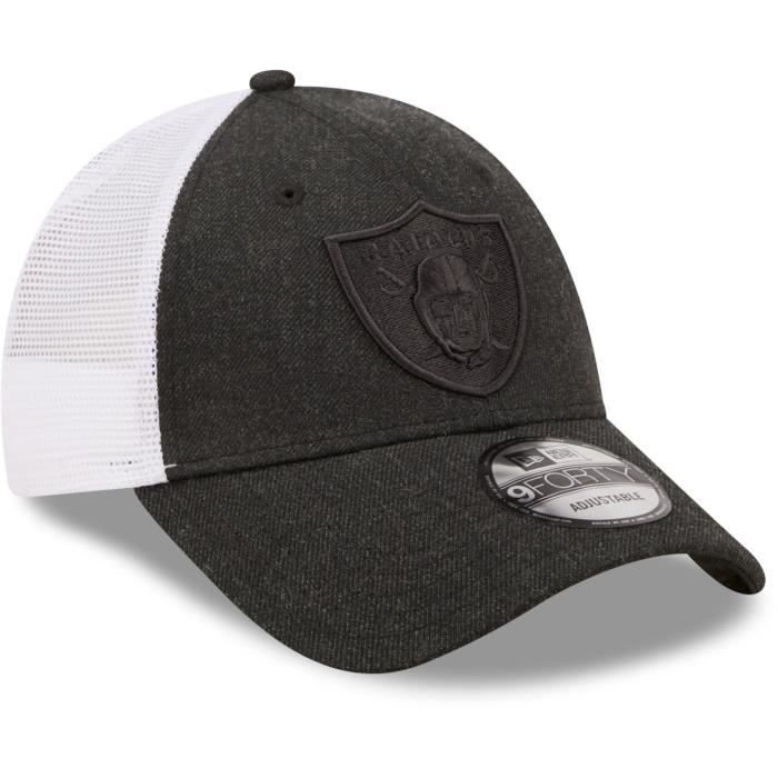 Casquette Trucker New Era 9Forty - HOME FIELD Las Vegas Raiders - Noir - Homme - Printemps / Été - Sportswear