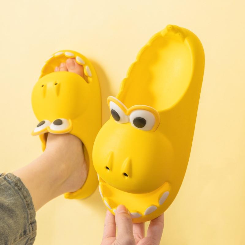 

Динозавр Взрослые Тапочки Женские Мужские Тапочки Наступил на Дерьмо Ева Толстая Обувь Пляж Yellow,35-36 Foot Length22.5-23cm