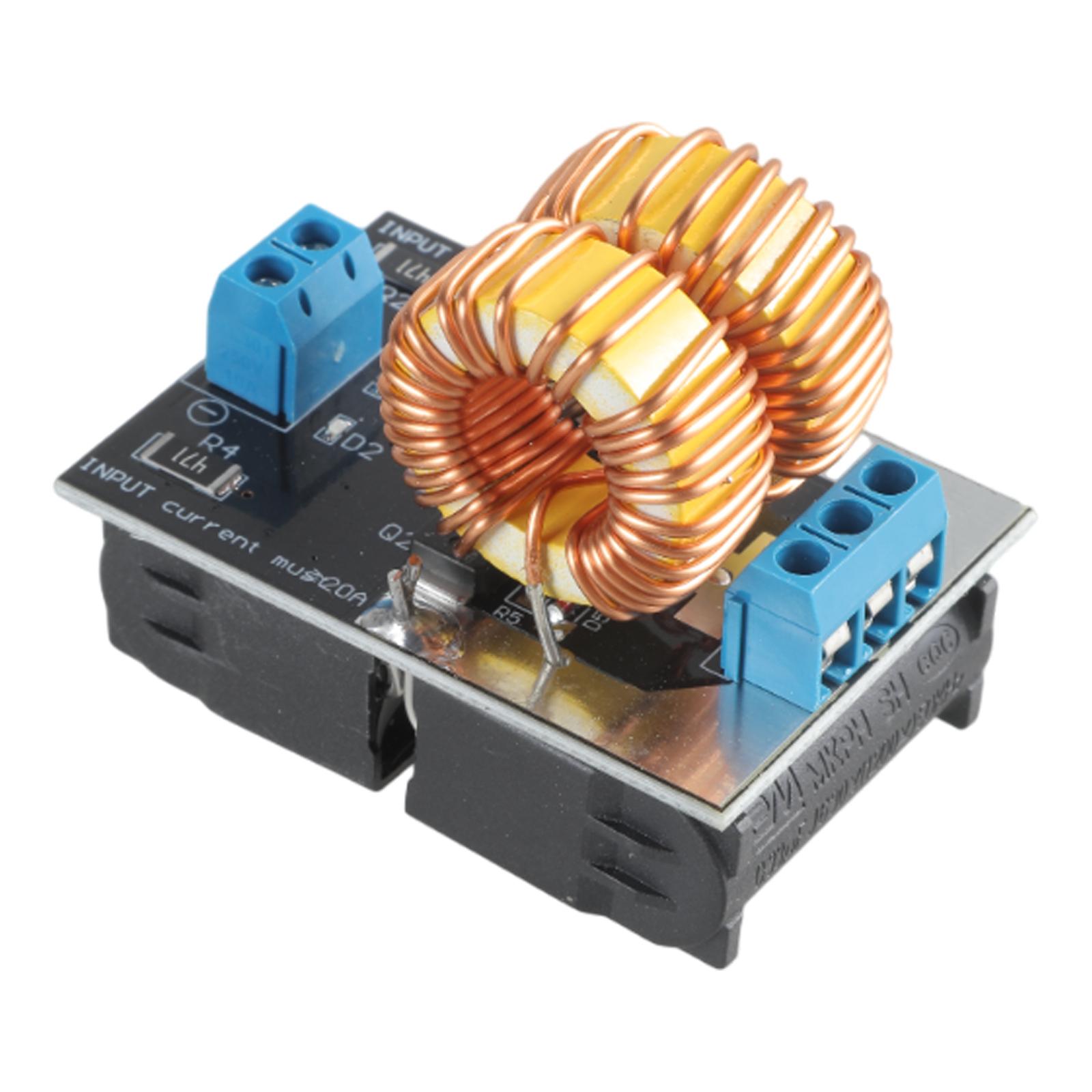 

Компактний модуль індукційного нагріву ZVS від 5 до 12 В 120 Вт Модуль індукційного нагріву для ефективного плавлення та паяння металу