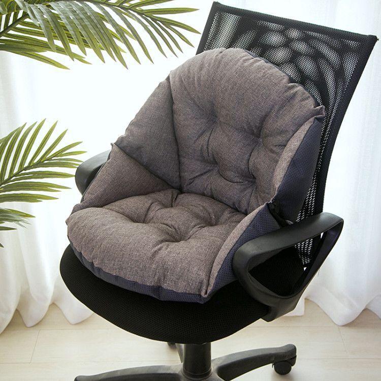 Office Cushion One-piece Cushion Student Cushion Chair Mat Thick Non-slip Pad Breathable Four Seasons Available Butt Cushion
