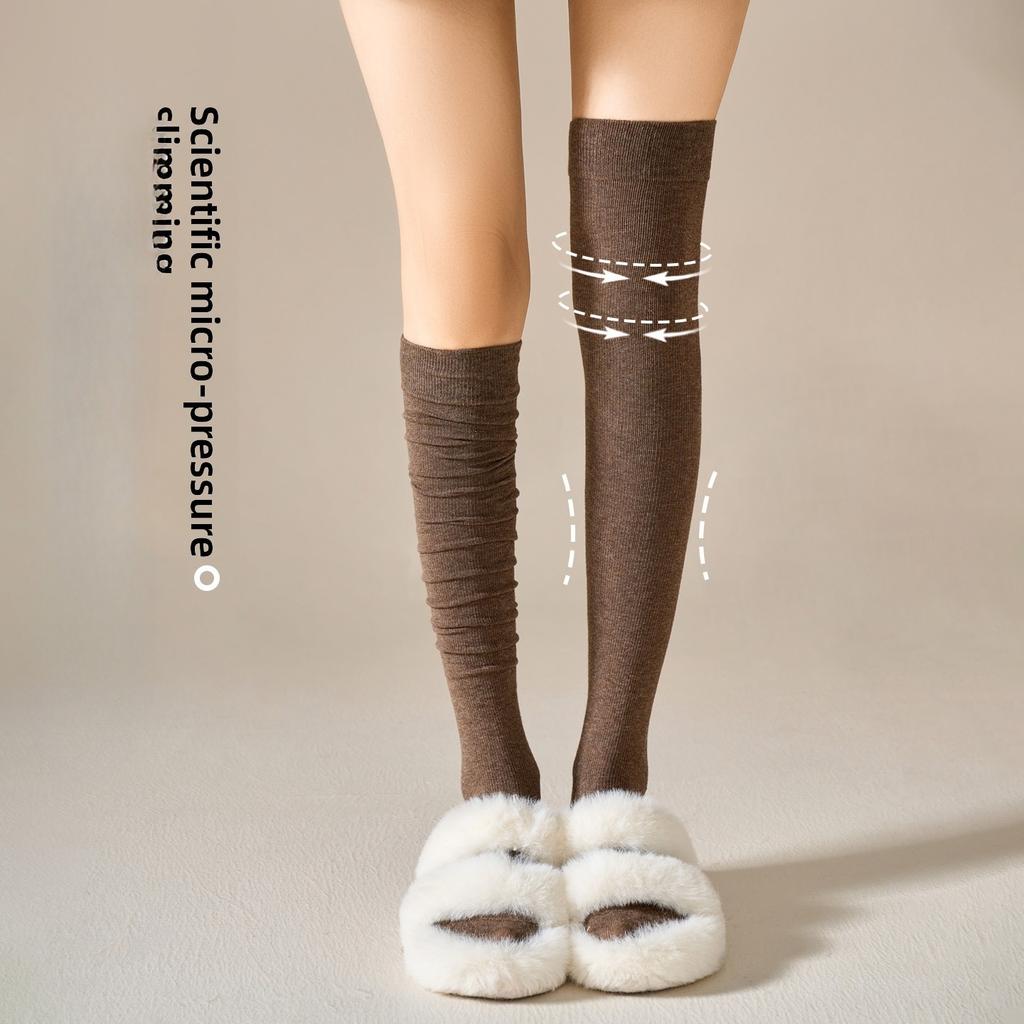 Sock Children's Thick and Warm Over-knee Winter and Autumn Stockings, Pressure-reducing Slimming, Comfortable Long Stockings