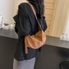 Korean Version of Niche Crossbody Bag Women's Casual Bag Summer New Pink Dumpling Bag Simple One-shoulder Underarm Bag