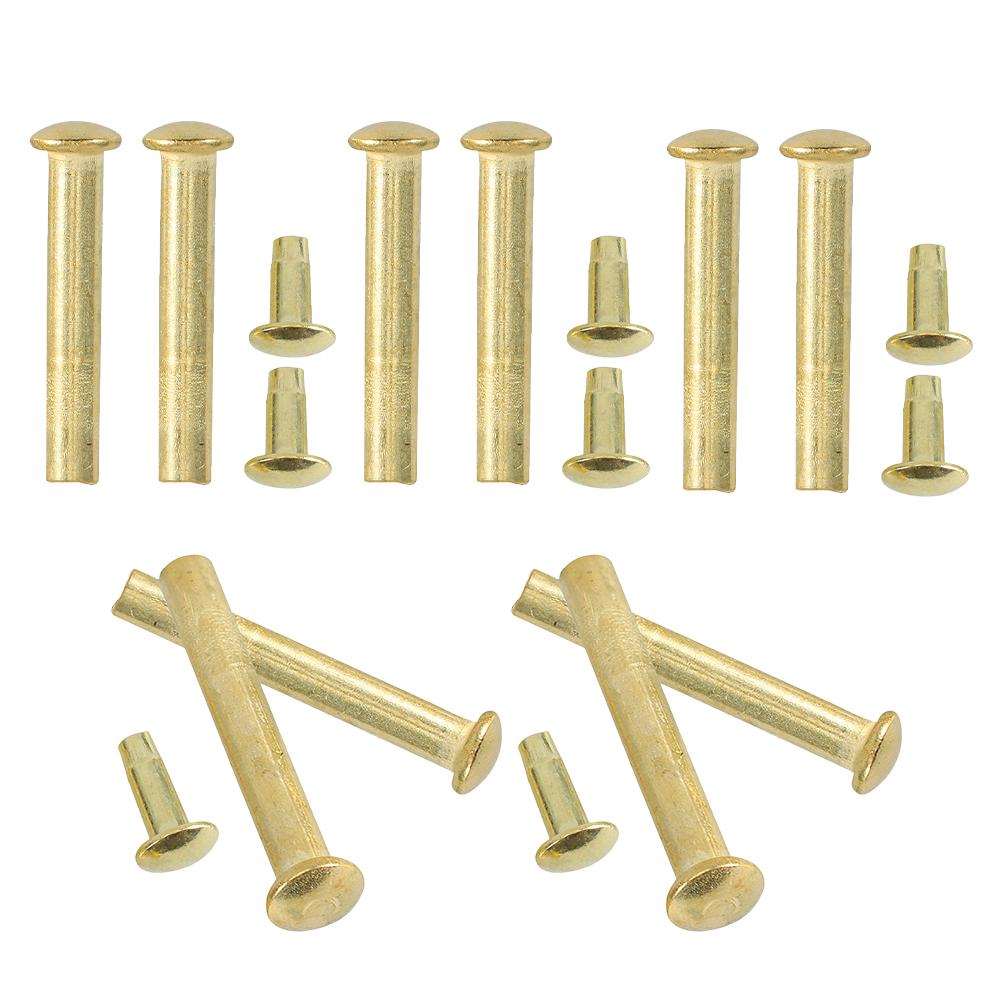 10 Juegos Accesorios para Uñas de Abanico Remaches de Acero Inoxidable Tuercas Piezas de Reparación de Abanico Plegable Eje Remaches Metálicos Abanicos Decorativos Decoración del Hogar