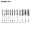 6/8/10/12/14Pcs With Handle Steel Bore Brush Cleaning Brush  for Power Drill Impact Driver