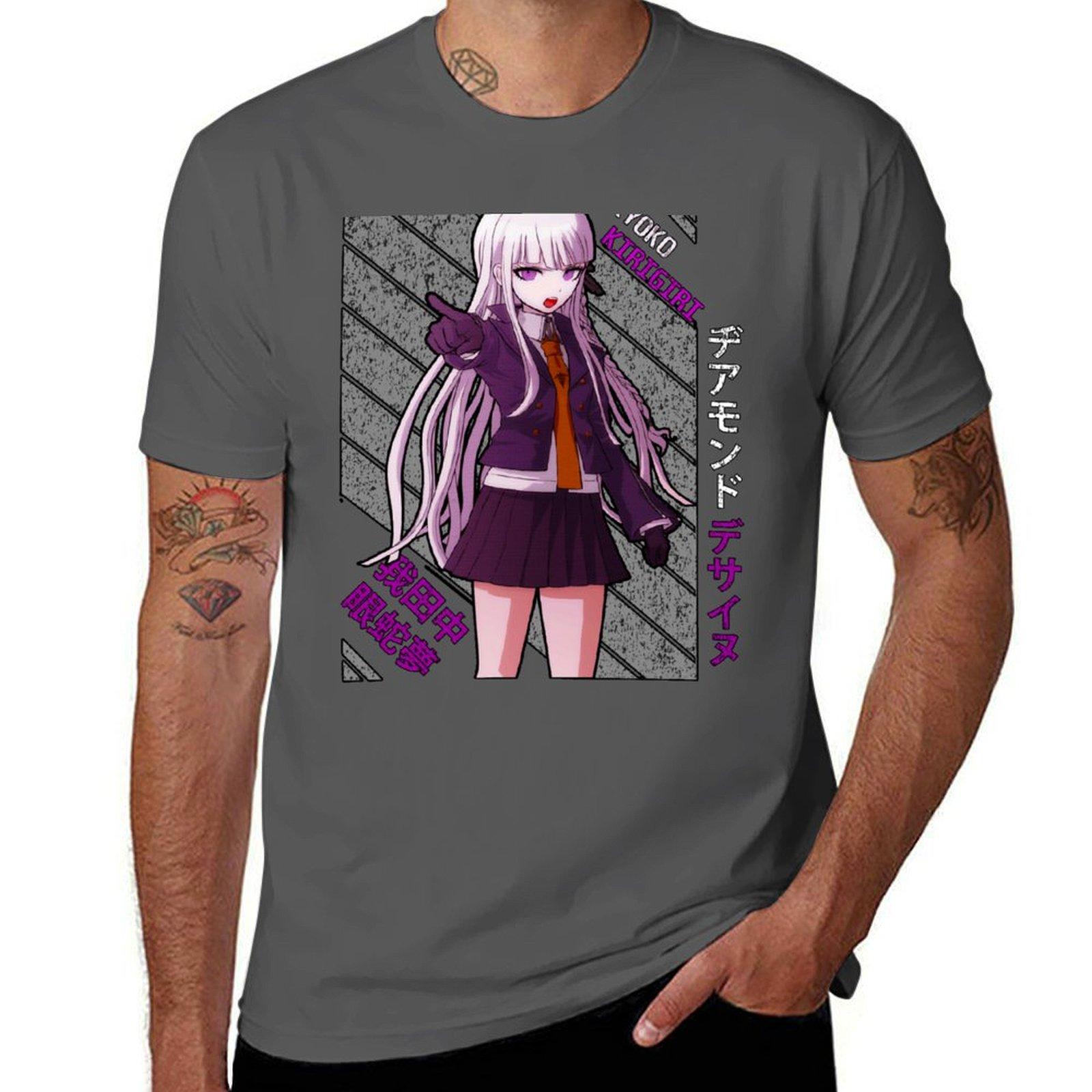 

Kyoko Kirigiri - DanganRonpa T-Shirt man graphic t shirt anime t shirts oversize t shirts with prints T-Shirt 4XL