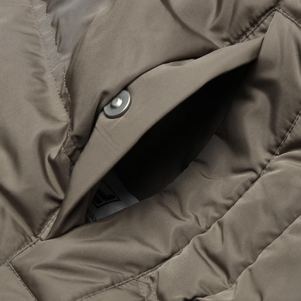 FILA Fusioneer 1911 Warm Fashion Loose Hooded Puffer Jacket Unisex outerwear Sand-Brown T11U343901F-BN
