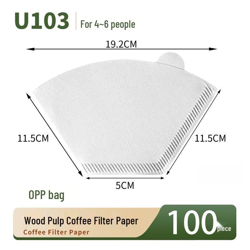 Chu anbao Pour Over Coffee Filter Paper