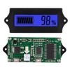12 84V GY 6G Battery Power LCD Display Voltage Meter Voltmeter with Light Alarm (Blue Light)