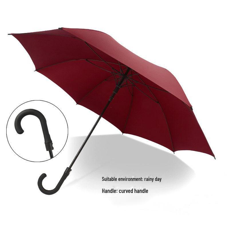 Men's Large Heavy-Duty Long Handle Golf Umbrella with Logo