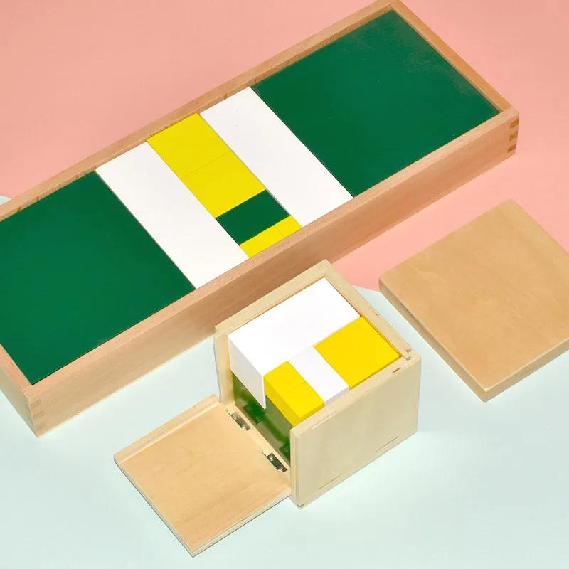 Non-Toxic Montessori Math Teaching Binomial Trinomial Kids Wooden Toys Sensory Play Math Learning Toys For Kids 3+ Years Old Educational