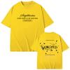 Korean Print T-shirt Fashion Kpop Pop Music Short Sleeve T-shirts Men Women Casual Loose Cotton T Shirts