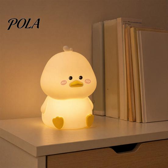 Rechargeable Baby Nursery Light Night Light, Silicone Touch with 30-Min Auto Timer, 7 Color Changing Automatic Timer Kids Bedside Lamp, Cute