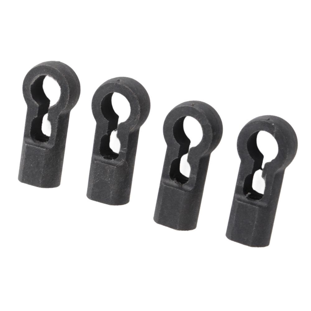 4Pcs Set Marine Grade 6H4 41237 00 00 Link Joint Black Nylon Motor Link Joint High Strength Outboard Link Joint Outboard Motor