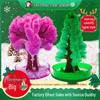 Magic Blooming Christmas Tree Toy - Crystal Paper Holiday Gift for Kids