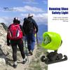 Mini Shoe Light 3 Modes Adjustable Waterproof Lightweight Rechargeable Super Bright Outdoor Camping Hiking Night Walking Sports Shoes Headlight