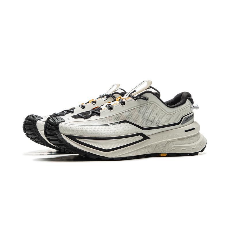 Li Ning CF Trail Running Water Resistant Shock Absorbing Durable Support Reflective Low Top Outdoor Hiking Shoes Unisex Hiking Shoes AHTU023-4