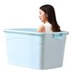 Miaoang 160L Large Plastic Storage Box with Lid and Wheels