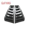 Car Rear Side Vent Quarter Window Louver Shutter Cover Trim Compatible With Golf Mk4/5/6/7/8//R Louver Cover