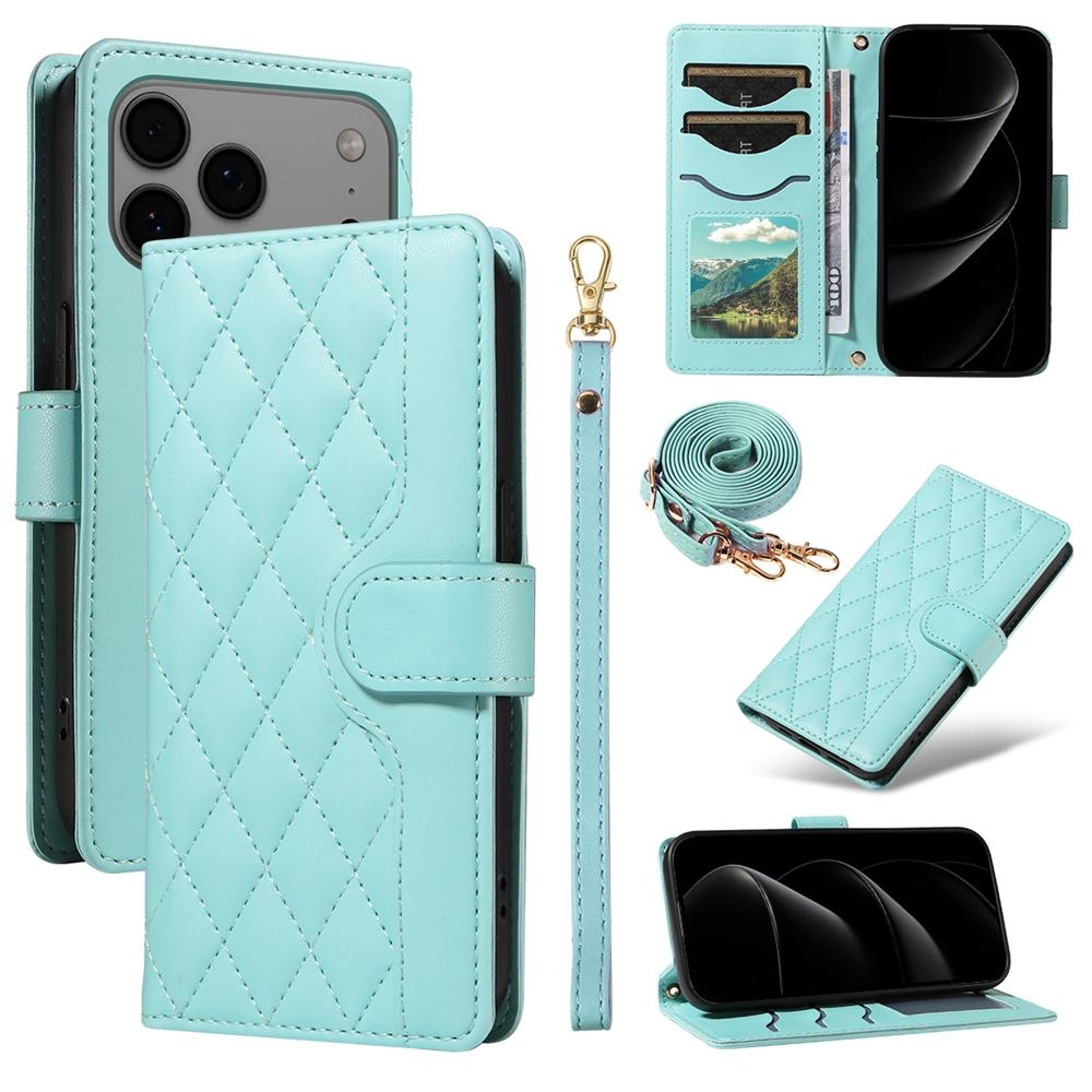 Lanyard-Geldbörse Leder Magnetische Hülle Für iPhone 17 17e 16e 16 15 14 13 12 11 Pro X XR XS Max 8 7 SE Plus Geldbörse Telefon Klapphülle