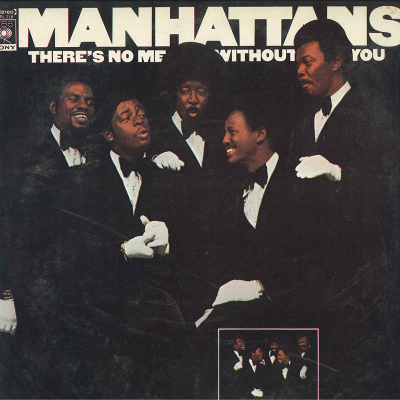 

LP Record MANHATTANS Theres No Me Without You SOPL218 CBS SONY 1973 Japan SoulFunk Used