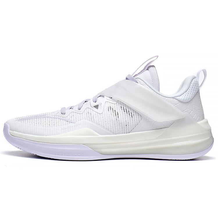 New LiNing Liren3 TEAM Durable Breathable Low Top Professional Basketball Shoes Standard White ABAS095-3