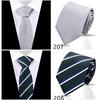 Men's High-Grade Black and Red Striped Silk Tie for Formal and Wedding Wear - 8CM