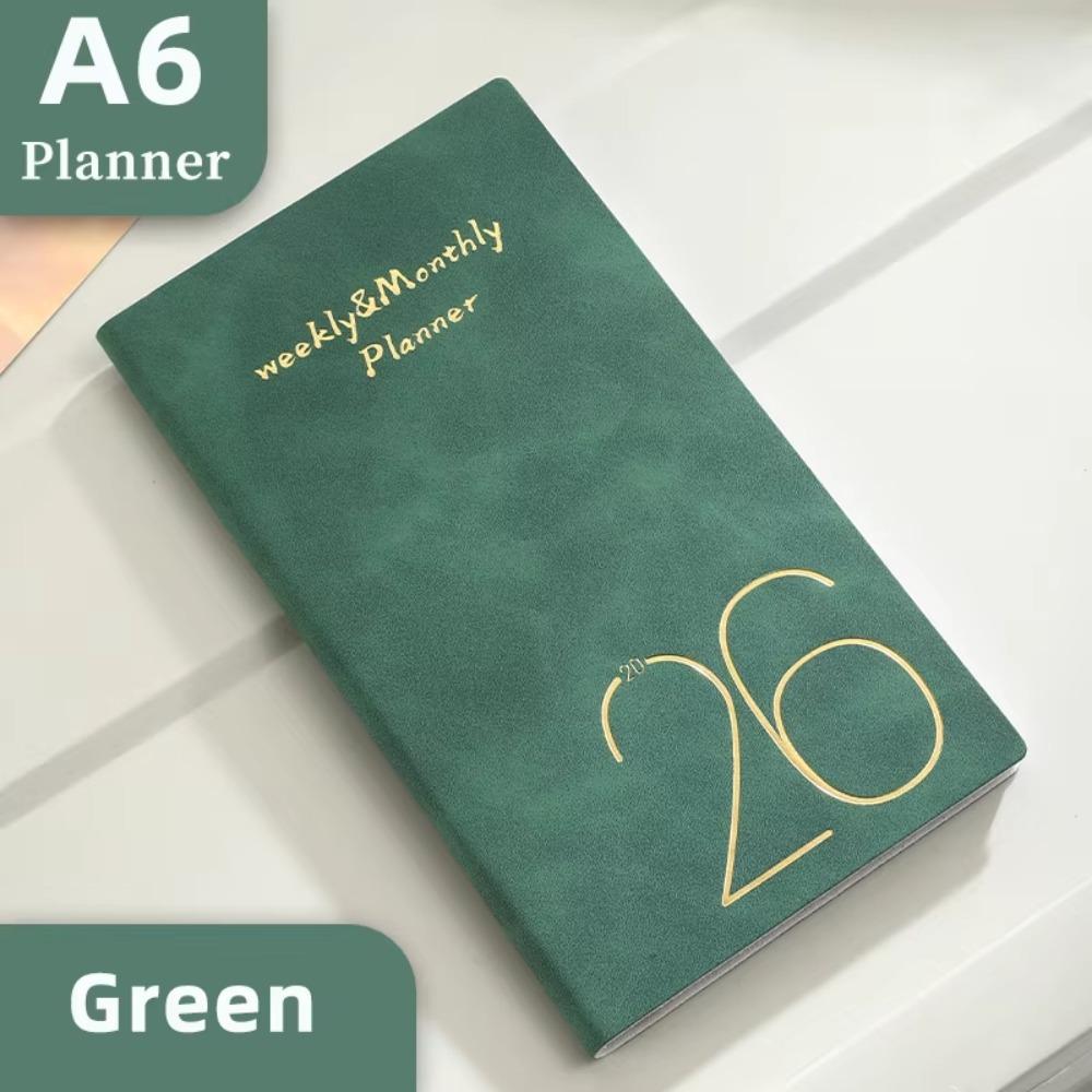 Daily Planner Reminder A6 Planner Notebooks Efficiency Schedule Planner Notepad  Stationery