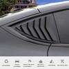 Yhcdsea For Model Y Side Window Louver Cover Sport Style For Tesla Model Y    2024 2025 Accessories (Matt Black)