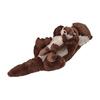 IKEA IKEA Plush Toy Set of 2 Otter Family Brown Beige 45cm m50576900 SKOGSDUVA