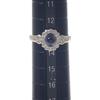 No Brand  #13(JP Size) Ring Blue Pt900Platinum Women