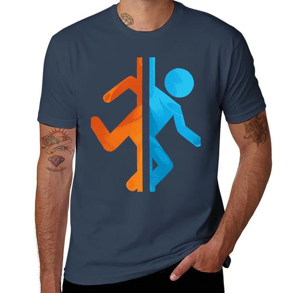 Portal Tshirt Comfortable Daily Wear Tee
