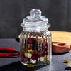 Glass Candy Jar Sealed Transparent Mini Storage Bottle Household Coffee Bean Tea Caddy Kitchen Food Storage Container Jar Box