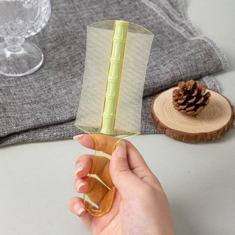 Double-sided handle comb, fine-tooth comb, fine-tooth comb