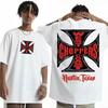 Nueva Camiseta Gráfica Vintage 2026 Classics West Coast Choppers 100% Algodón Cuello Redondo Casual Corte Regular Unisex Camiseta Superior de Verano