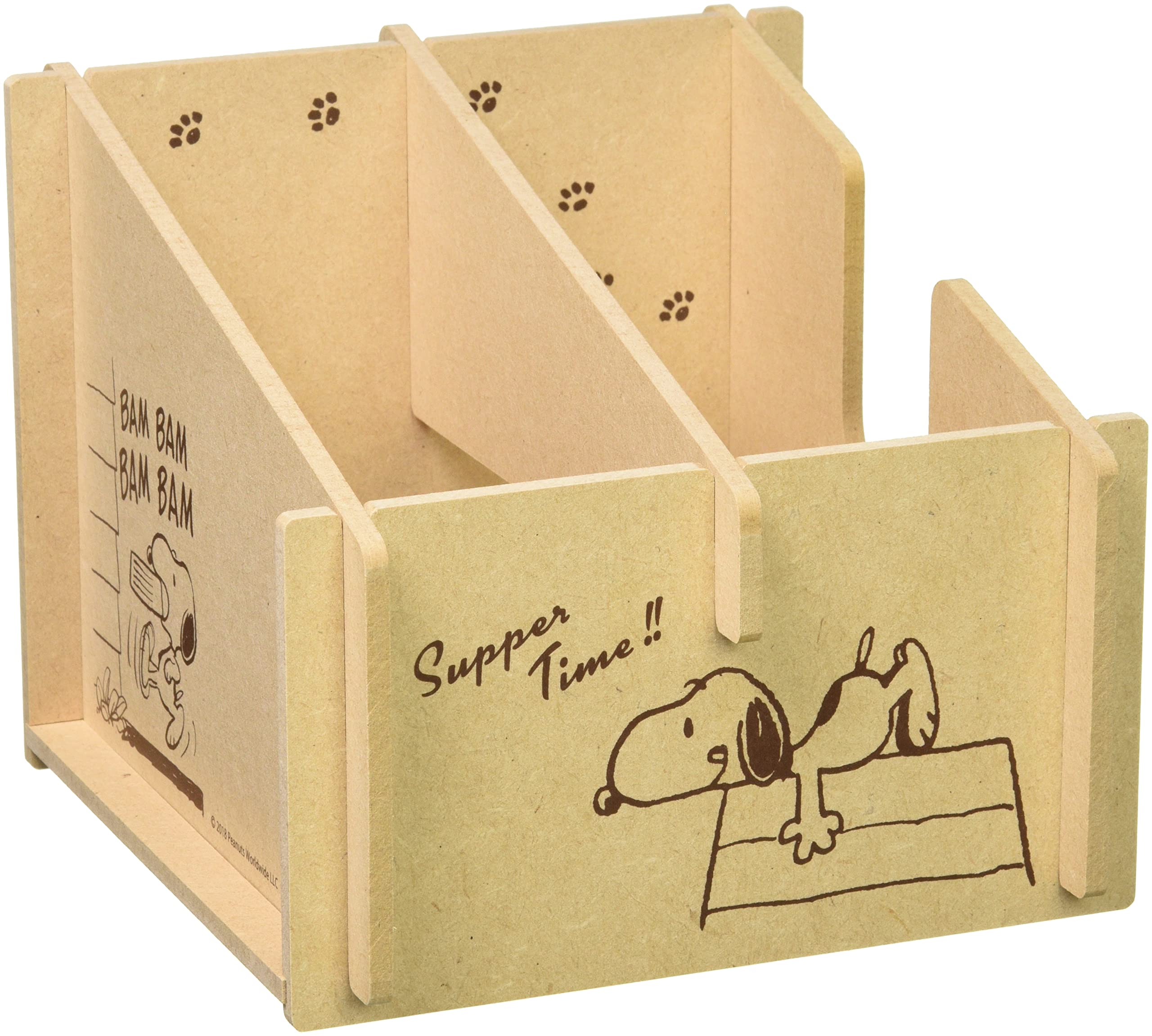 

SNOOPY Подставка для бумажных салфеток SNB1351 Ш150 x В125 x Г160мм Сделано в Японии Легко собирается Собрано