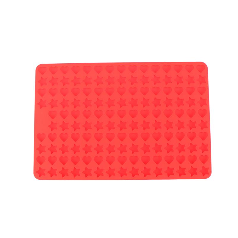 1Pc Multicavity Star Love Shape Silicone Molds Diy Chocolate Candy Tray For Biscuit Treat Candy Gummy Cookie Baking Tool