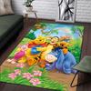 1pz Tappeto Disney Winnie the Pooh Tappeto da Area Antiscivolo Lavabile a Mano Tappetino per Pavimento Adatto per Soggiorno Camera da Letto Decorazione per la Casa