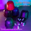 Dice Shaker Cup with Base Tray for Street Vending or Barbecue Entertainment