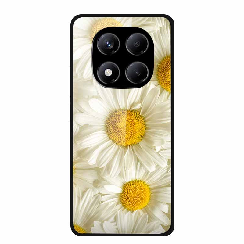 Luxury Case For Redmi Note 14 Pro 4G Tempered Glass Cover For Xiaomi Redmi Note14 Pro 4G Phone Cases Fashion Protective fundas