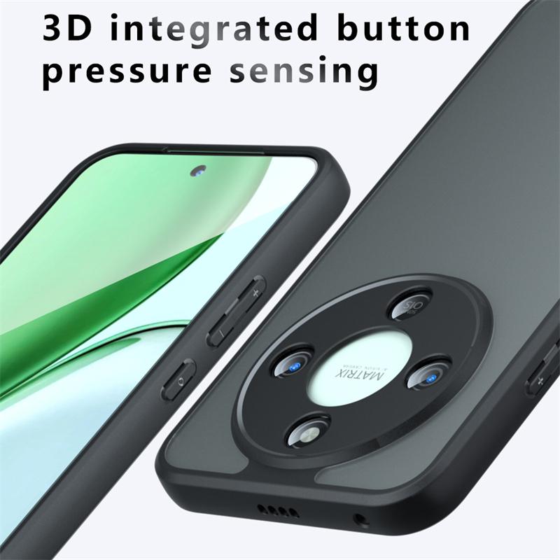 Translucent Matte Phone Case For Honor X9d Anti-knock Shockproof Matte PC Back Cover Honor X9d Case For Honor X9d Case 6.79 Inch