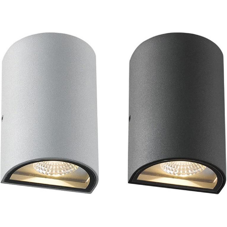 NYMFEA Yaoqijie Modern LED Wall Light 6W 12W Balcony Lamp Waterproof Outdoor Lighting Aluminium Porch Lamp Garden Fence Lamp AC110V 220V Lasting